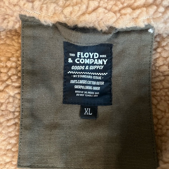 Floyd & Co Broke Pistons N1 Deck Jacket (Olive Green) XL NWOT - Picture 5 of 7